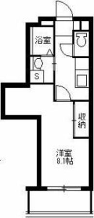 笹貫駅 徒歩3分 4階の物件間取画像